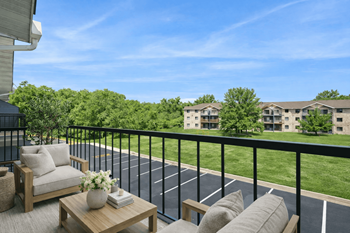 Champlin drive private balconies at elm creek*